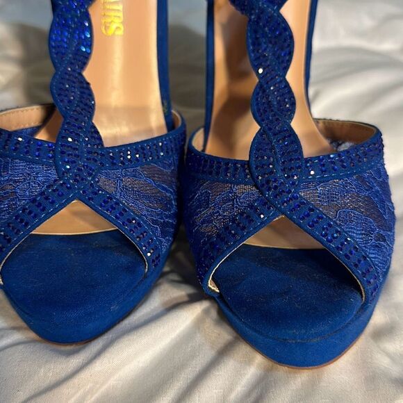Dream Paris Pumps Blue Size 6 women’s - Picture 6 of 6
